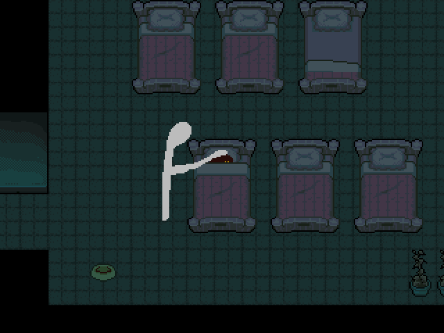 Amalgam that appears if you lie in bed